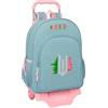 safta WICKED - Zaino scuola grande con carrello, zaino bambino, zaino per bambini, adattabile a carrozzina, ideale per bambini in età scolastica, comodo e versatile, qualità e resistenza, 33 x 15 x 42 cm