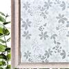 Hoonng Pellicola Vetri Finestre, Oscurante Privacy Pellicola, Fiore, 75x200CM