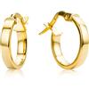 Miore Orecchini Donna Cerchio Oro Giallo 9 Kt / 375