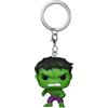 Funko Pop! Keychain: Marvel - New Classics - Hulk - Mini Figura in Vinile da Collezione Novità Portachiavi - Riempitivi per Calze - Idea Regalo - Merchandising Ufficiale