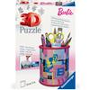 Barbie, RAVENSBURGER, RAVENSBURGER 3D PU Ravensburger - 3d puzzle portapenne barbie, 54 pezzi, include accessori, 6+ anni