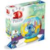 Disney Stitch Ravensburger 3d puzzle ball disney stitch - 72 pezzi - puzzle originale 6+