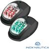 Osculati LUCI DI VIA EVOLED NERO COPPIA FANALI ROSSO VERDE BARCA GOMMONE
