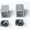 AUTOKIT KIT Altoparlanti Casse 80 W Stereo Specifici per Panda prima del 2003 Grigio