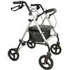 Ausilium Rollator Alluminio Leggero 4 Ruote Pieghevole