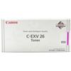 CANON C-EXV26 1658B006 MAGENTA TONER - 6000 PAGINE PER IMAGERUNNER C1021I