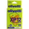 OLIVETTI XP12 B0289R COLORE INCHIOSTRO - 240 PAGINE PER ARTJET 22
