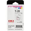 OKI DATA T-20 M2203 COLORE INCHIOSTRO - 270 PAGINE PER WIFI DIGITAL