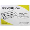 LEXMARK 15W0902 GIALLO TONER - 7200 PAGINE PER C-720