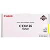 CANON C-EXV26 1657B006 GIALLO TONER - 6000 PAGINE PER IMAGERUNNER C1021I