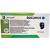 LEXMARK 802HCE 80C2HCE CIANO TONER - 3000 PAGINE PER CX-410DE