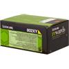 LEXMARK 802XY 80C2XY0 GIALLO TONER - 4000 PAGINE PER CX-510DE MFP