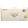 CANON C-EXV26 1657B011 GIALLO TONER - 6000 PAGINE PER IMAGERUNNER C1021I