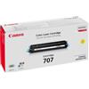 CANON 707 9421A004 GIALLO TONER - 2000 PAGINE PER I-SENSYS LBP5100