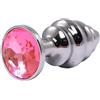 FANTASY Plug Anale Crystal Pink Ø 2,6 cm