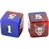 Gamegenic ggs50030ml - d6 dice set 16mm - stranger things - hellfire club