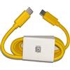 ULEFONE CAVO RICARICA ORIGINALE TURBO CHARGE TYPE-C 6A 66W YELLOW BULK PER SMARTPHONE TABLET