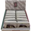 Set di 12 portafogli con zip Fiat 500 storica bianca con scatola espositiva