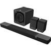 Klipsch Flexus Core 300 + Surr 100 (confezione da 2) + Sub 100 - Soundbar, Dolby Atmos, DTS:X, Dolby TrueHD, Dirac Live
