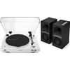 Klipsch + Audio Technica Audio Technica AT-LP3XBT bianco + Klipsch The Sevens nero (set di 2)