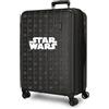 Disney Joumma Star Wars Black Valigia media nera 48x65x27 cm rigida 3,5 kg chiusura TSA integrata ABS 3,5 kg 72L espandibile