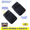 LAMPA Tappetini in Gomma Universali COMPATIBILI con 500X 2 Tappeti auto a Vaschetta