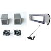 AUTOKIT KIT CASSE MASCHERINA ANTENNA per FIAT Panda 141 autoradio stereo suono