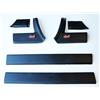 Autokit Modanature per Panda Sisley Fasce Laterali Paracolpi 4x4 Set Paraurti Plastiche
