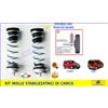 AUTOKIT Kit Molle Rialzo per FIAT Fiorino dal 2008 Rinforzate Stabilizzatrici Carico