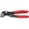 KNIPEX Cobra Pinza regolabile di nuova generazione per tubi e dadi bonderizzata grigia Rivestiti in resina sintetica antiscivolo 150 mm, 87 01 150