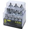 Fartools - Set frese per legno diametro 8 mm, 12U)