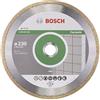 Bosch Professional 1x Disco Diamantato Standard for Ceramic, per Pietra, Piastrelle, Ceramica, Ø 230 x 25,40 x 1,6 x 7 mm, Accessori per Tagliapiastrelle