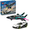 LEGO City 60489 Jet contro Auto sportiva
