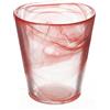 Villa d'Este Home Tivoli 1996 Set 6 Bicchieri acqua conici 250 ml in vetro, rosso, Alabastro