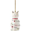 kate spade New York Be Jolly - Decorazione natalizia a forma di gatto