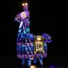 GEAMENT Set di Luci LED Compatibile Con LEGO Lama delle scorte (Supply Llama) Fortnite 77071 (Modello di mattoncini non incluso)
