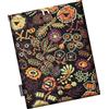 MoKo 6-7" ricamato Daisy imbottito eReader Sleeve Tablet Bag Pouch per Paperwhite 11th/10th Gen, 7" eReader Colorsoft Signature Edition 2024, Voyage, Fiori Neri Gialli