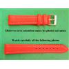 Morellato 18 MM Braccialetto Rosso Lorica Tessuto Sintetica Acqua Resistente Moda Grigio
