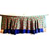 Vintage Mini gonne 21" lunghe vintage Sari Magic Wrap gonne multicolore bohemien hippie