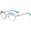 Chiara Ferragni 1012/BB 50 HOT Occhiali da Sole Oro Chiaro/Blu Sfumato
