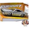 JADA NUOVO JadaToys scala 1:24 Fast & Furious 7 Dominic's Dodge Charger R/T in arg...