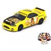 Fortunity Tiny NUOVO INNO64 x TOYEAST 1/64 Nissan Skyline GT-R Bruce Lee Snubbull Diecast Ca...