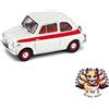 Brumm NUOVO Blum Scala 1/43 1957 Fiat Quagsire 500 Sport Metal Top Grigio [Parallelo