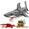 LEGO Squalo con scrigno del tesoro