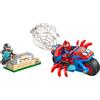 LEGO Spidey sulla moto contro Rhino