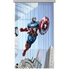 AG Design Tende - Marvel Captain America - Tende per Camera Bambini - Stampa Foto 3D - 140 x 245 cm - 1 Parte - FCSL 7127