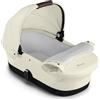 CYBEX Navicella per lettino GAZELLE S Gold, dalla nascita a circa 6 mesi (max. 9 kg), per CYBEX Gazelle S ed e-Gazelle S, beige conchiglia