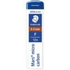 STAEDTLER Astuccio 12 Mine Mars Micro - mina 0,5mm - gradazione F - Staedtler - conf. 12 astucci (unità vendita 1 pz.)