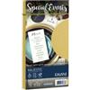 FAVINI Busta Special Events metal - 110 x 220 mm - 120 gr - oro - Favini - conf. 10 buste (unità vendita 1 pz.)