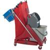 TAXON Carrello per pulizie QO-Kart Multi Due - salvaspazio - 25 L - 42 x 101 x 108 cm - Taxon (unità vendita 1 pz.)